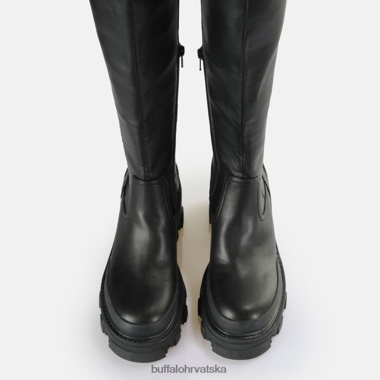 crno Buffalo pobuna zbog boot vegana |čizme TDD6T563